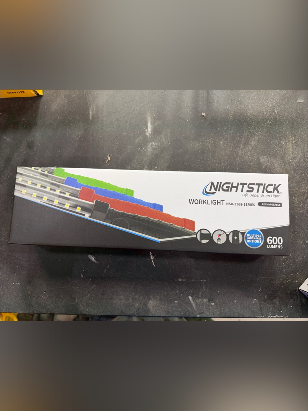 Nightstick Worklight - LED Handheld Light (Black)